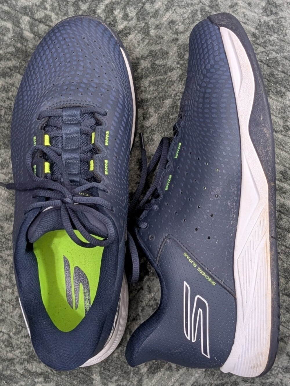 Sketchers Viper Court Pro 2.0 Pickleball Sneakers Shoes Men's Size 10 Navy Blue